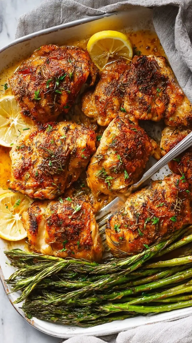 A tray of golden brown seasoned chicken breasts resting on parchment paper